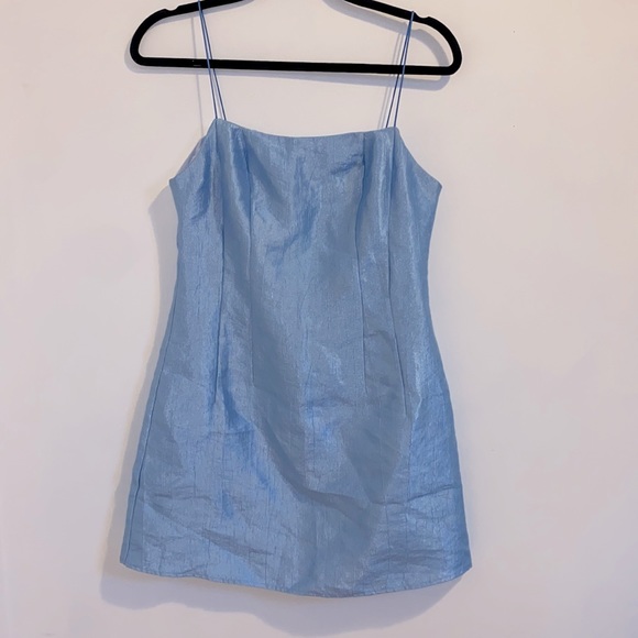 Topshop Blue Party Dress - Picture 3 of 3